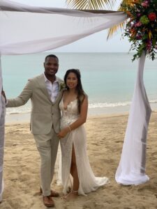 Crystal and Baris married 6-15-22 at Mermaid Beach