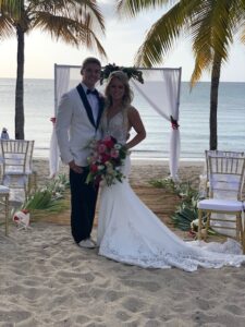 Karly and Jason married 6-4-2022 at Mermaid Beach, St. Croix