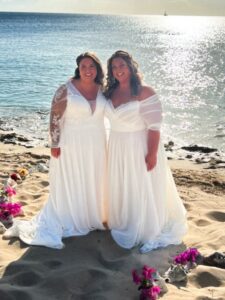 Stephanie and Sara - Married 6-8-22 at Sandcastle in St Croix